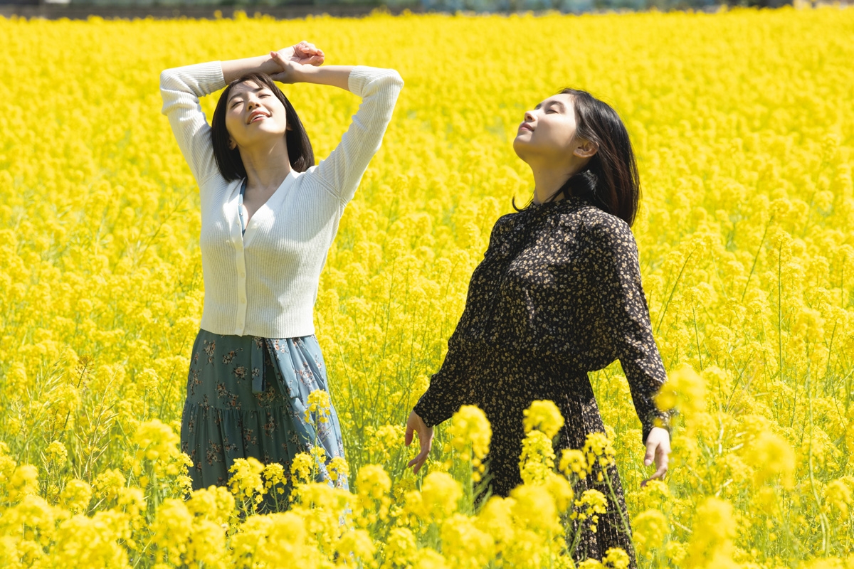 つばさ舞×五十嵐なつ　「なをん」シリーズの売れっ子2人が夢の“競艶”